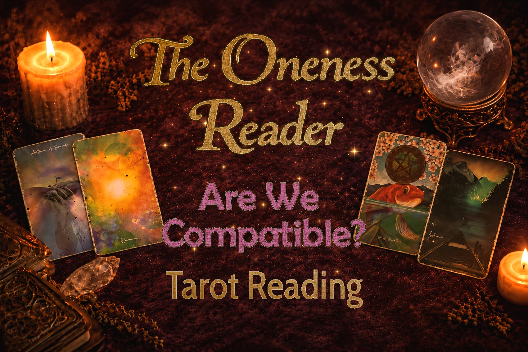 Are We Compatible tarot reading artwork