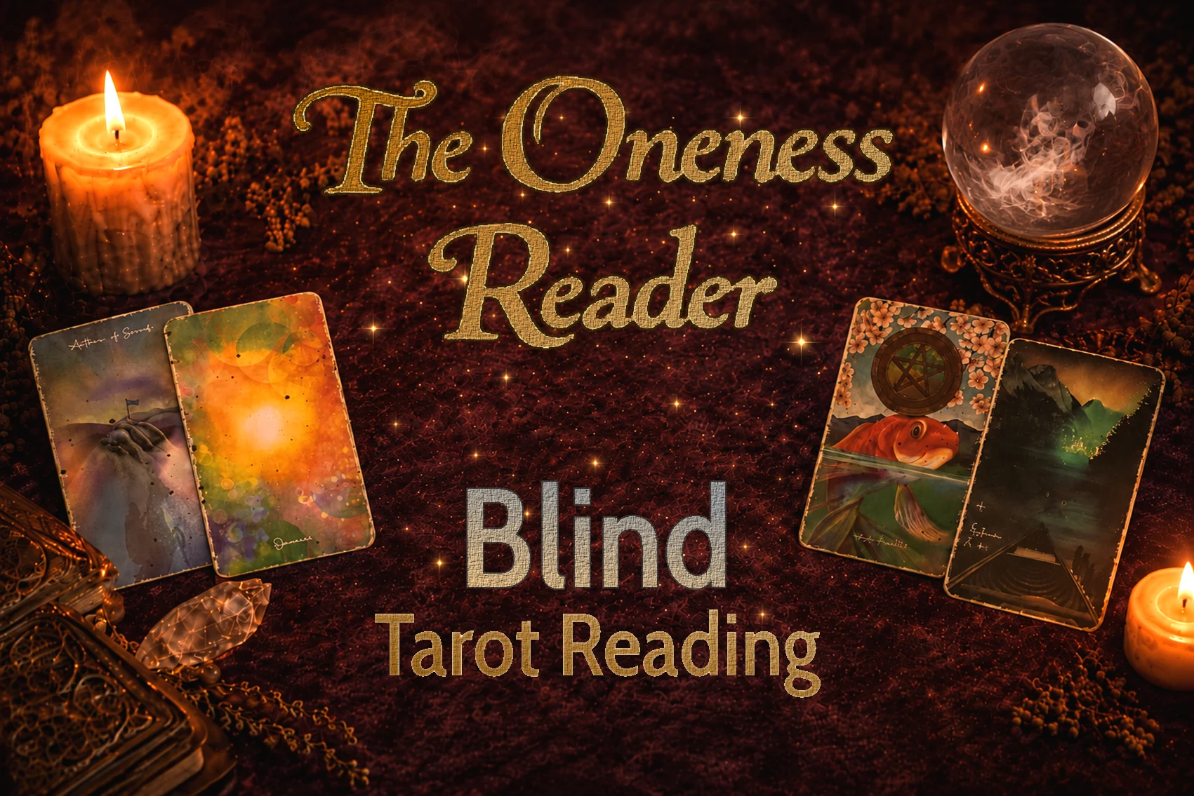 The Oneness Reader Blind Tarot Reading artwork