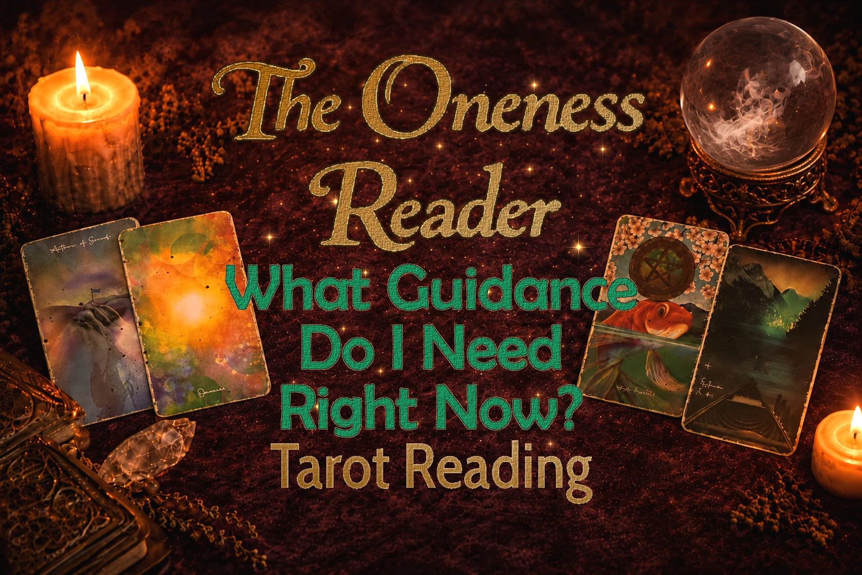 What Guidance Do I Need Right Now tarot reading artwork